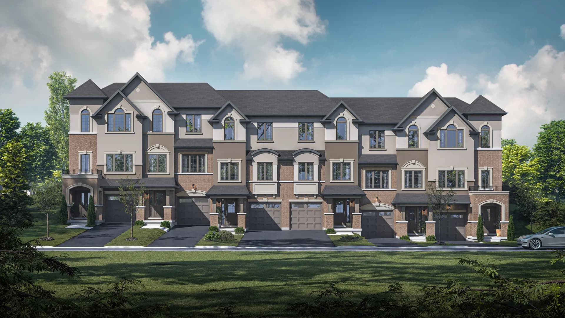Sienna Woods Towns - Main View