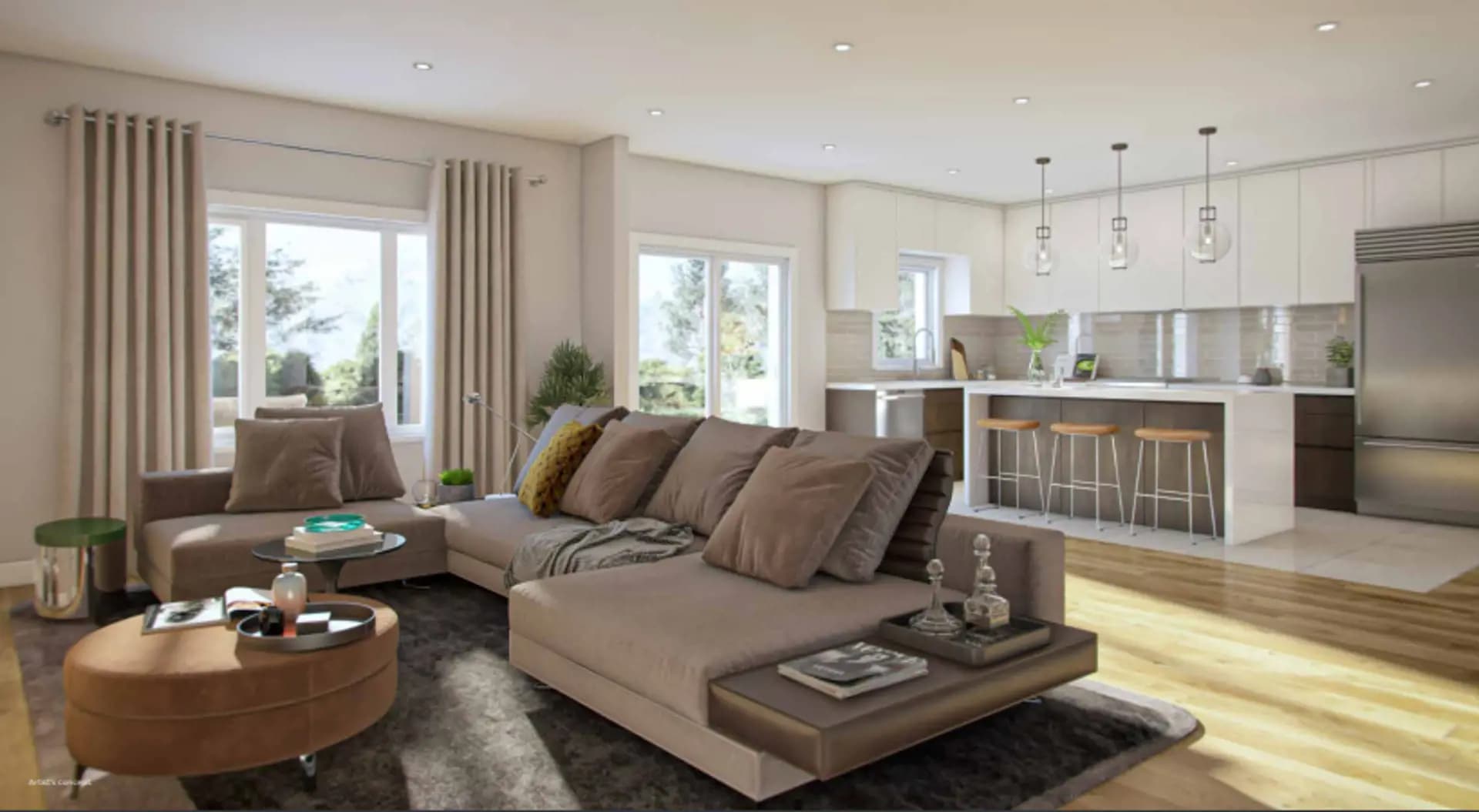 Sienna Woods Towns - View 2