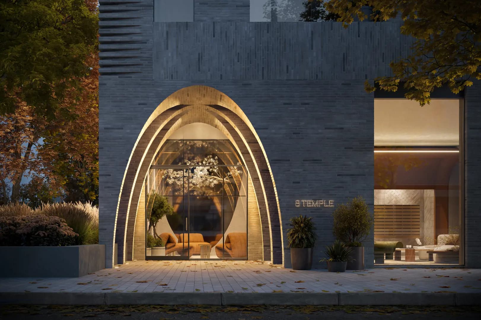 8 Temple Condos - Main View