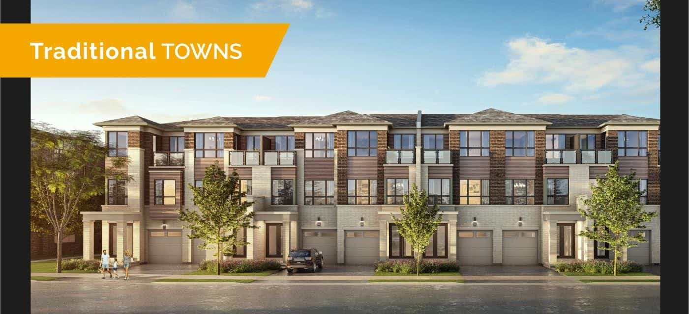 Nava townhomes in Oakville 