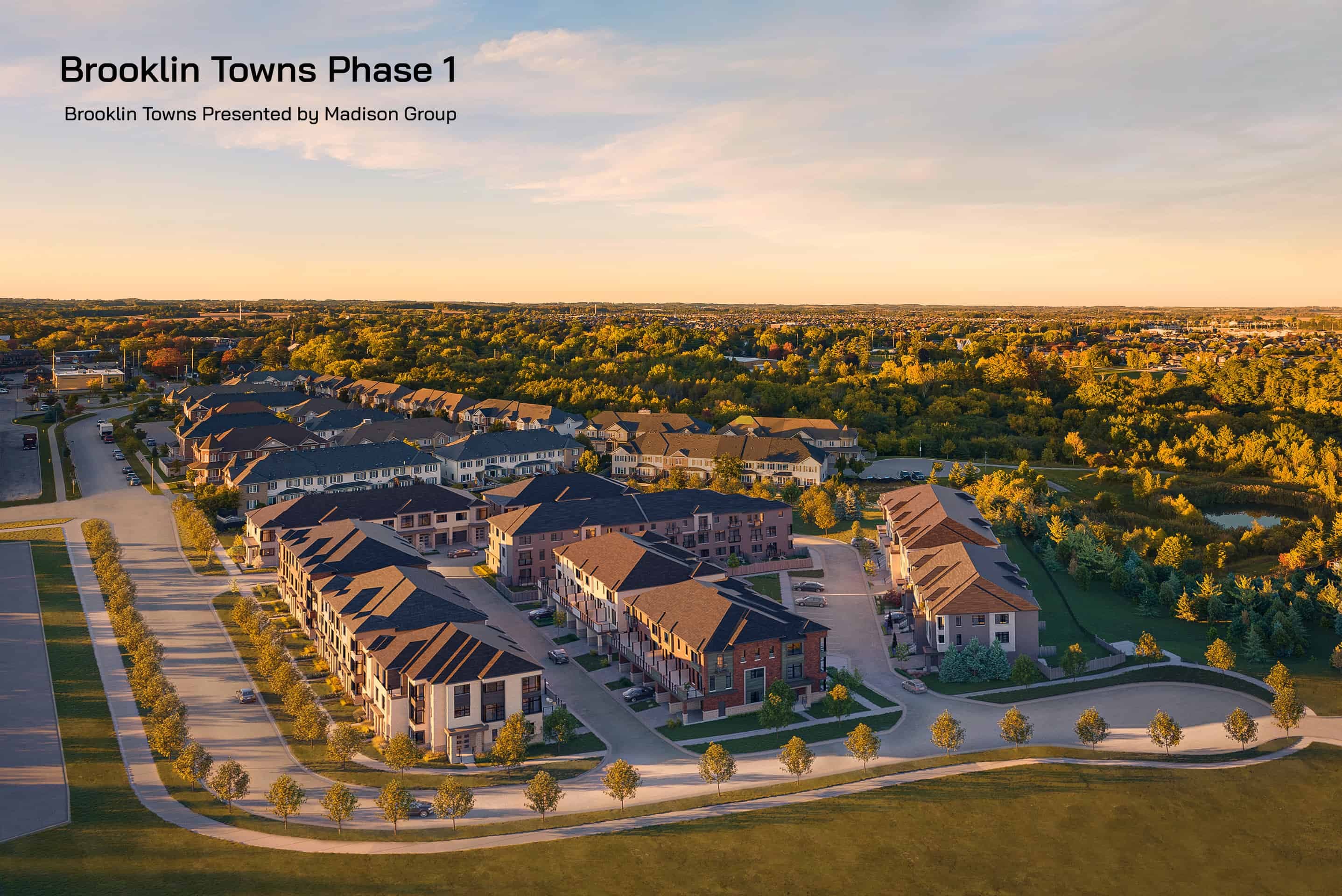 Brooklin Towns by Madison Group