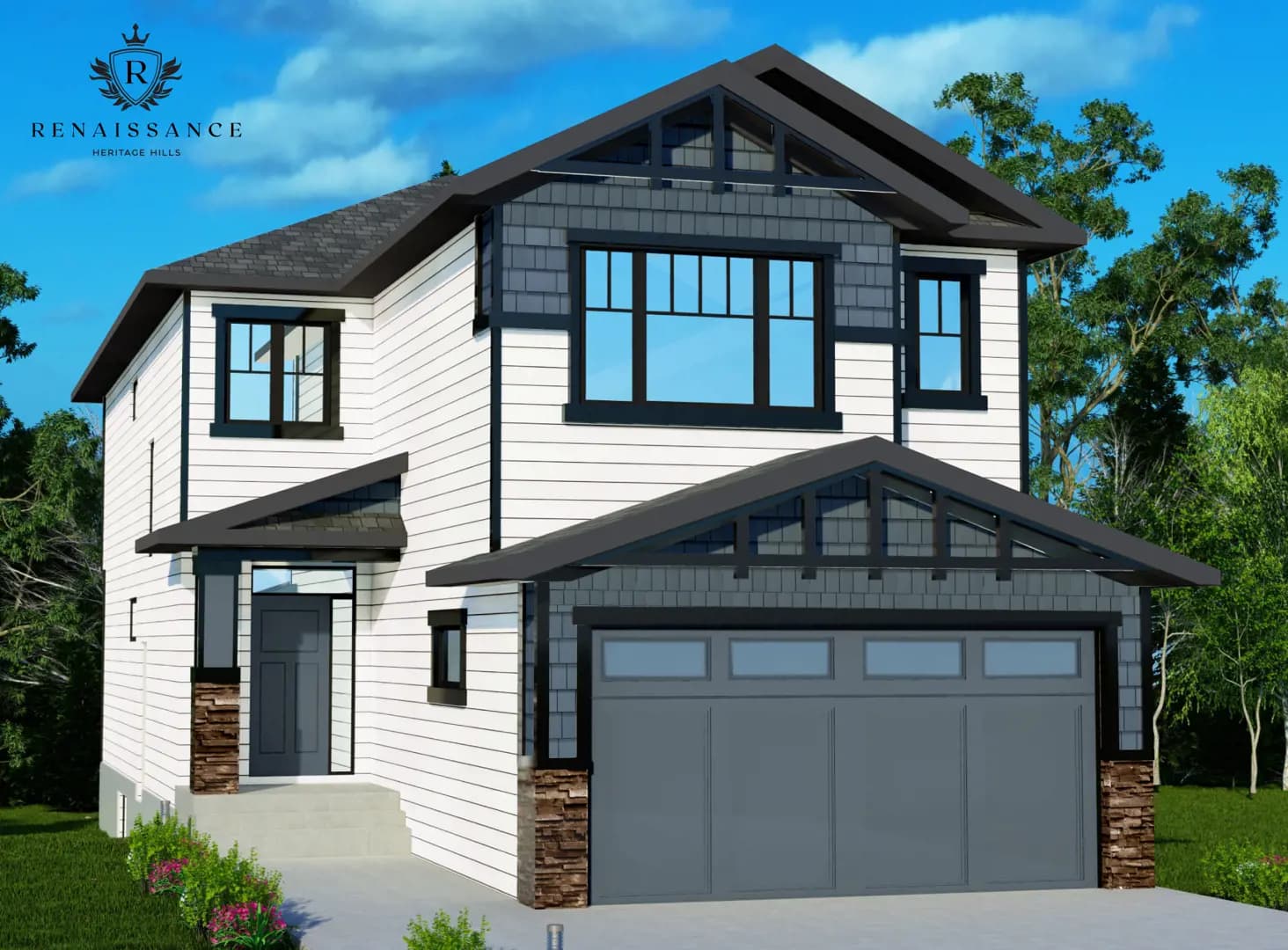 Renaissance Heritage Hills - Elevations by Green Cedar Homes