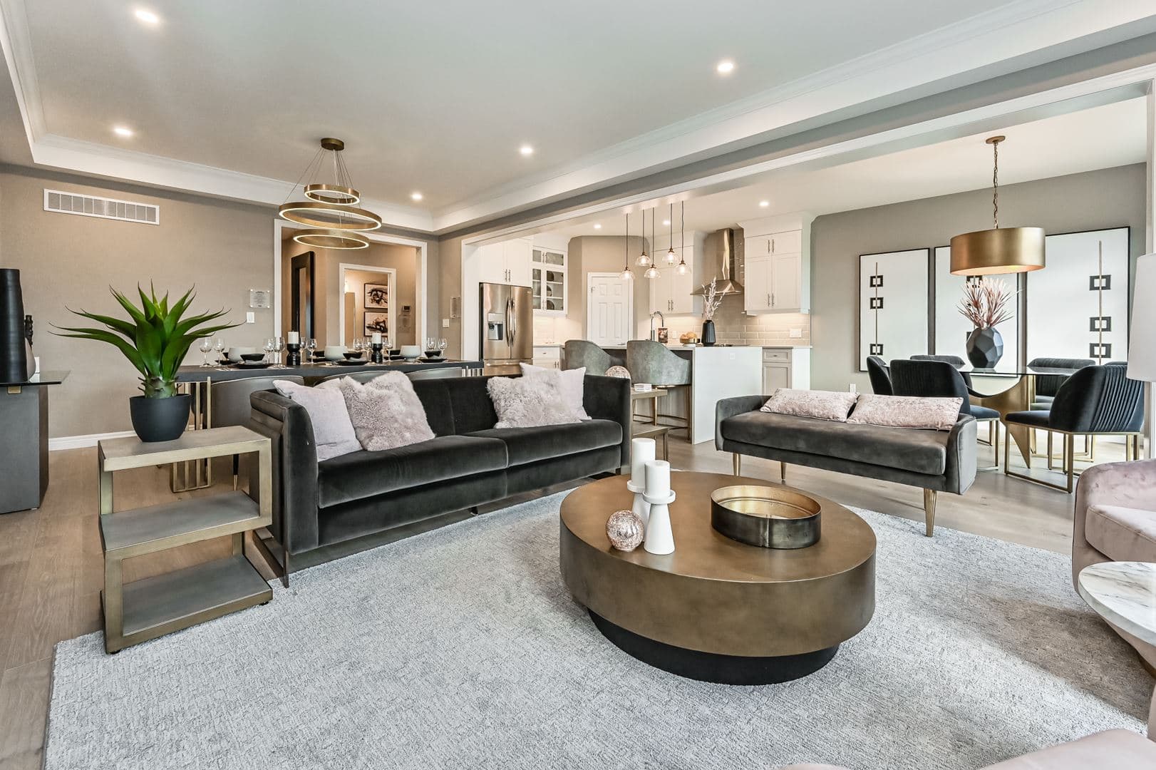 Detached preconstruction home in Kitchener - Living room