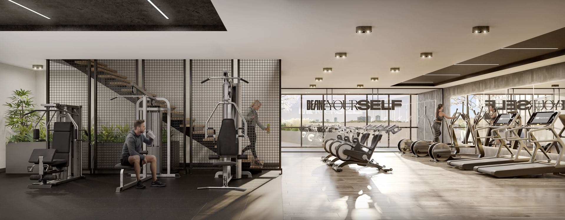 The Dawes condo gym amenities