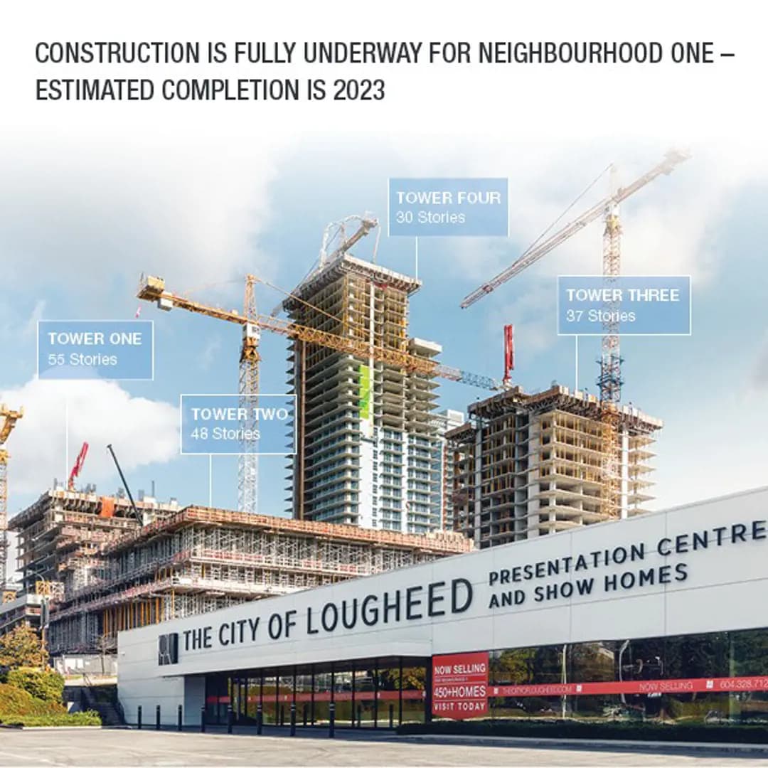 The City of Lougheed - Neighbourhood One Condos Burnaby