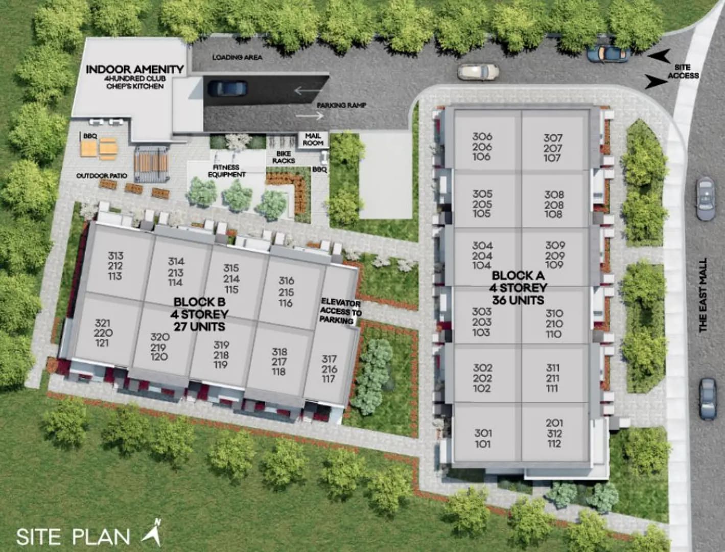 4HUNDRED EAST MALL Urban Townhomes - North York