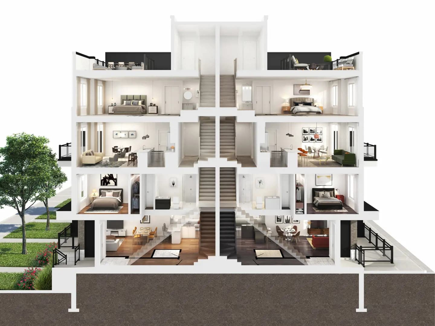 Park District Towns - View 6