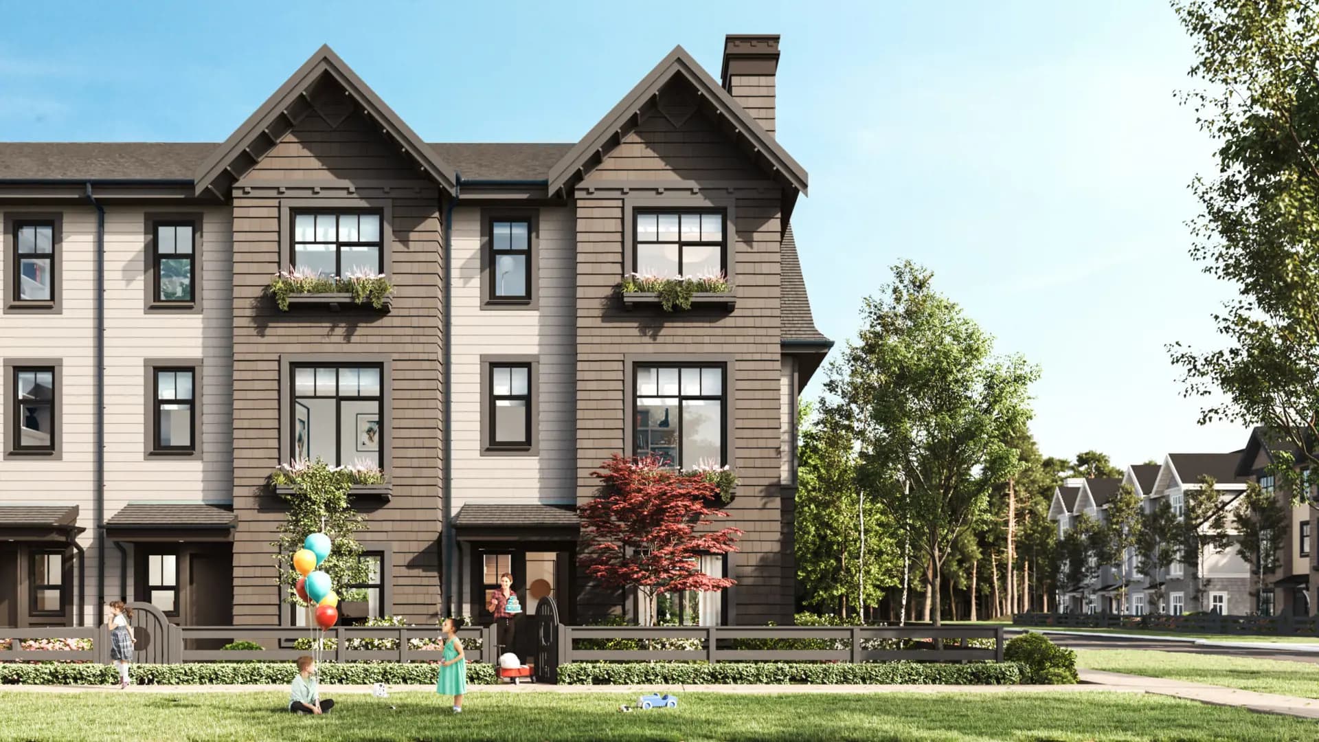 Woodward Towns - Main View