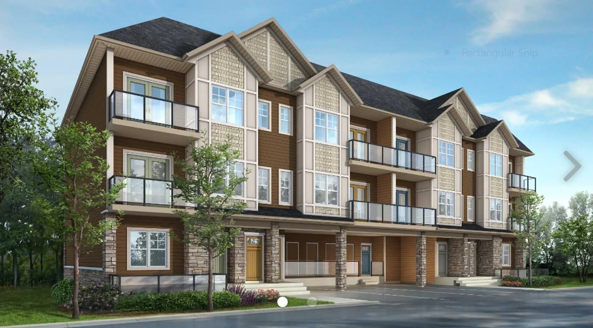 Vantage Fireside Stacked Bungalows - Main View