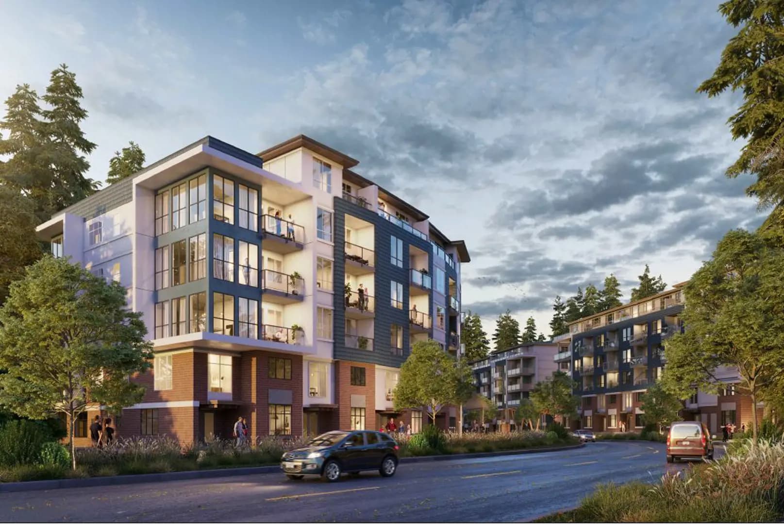 King + Crescent Condos - Main View