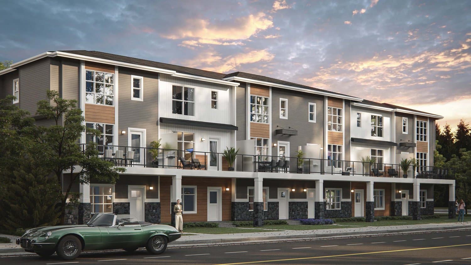 CornerView Towns Calgary