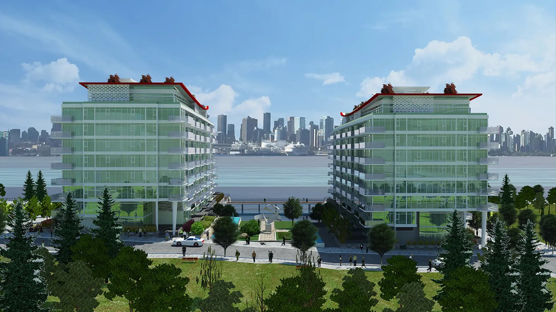 Cascade at the Pier Condos - North Vancouver